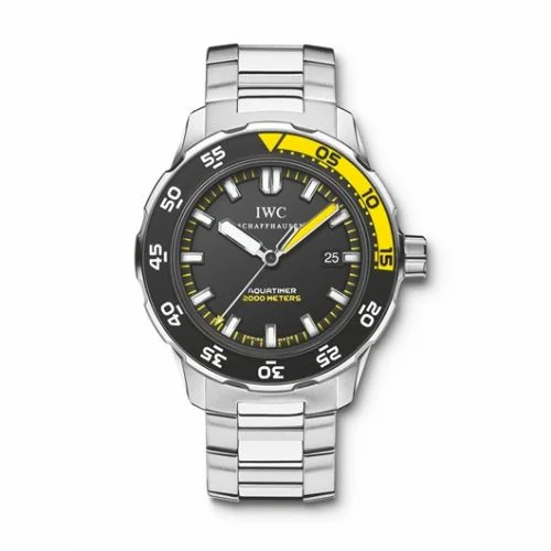 IWC Aquatimer 2000 Stainless Steel / Black / Bracelet IW3568-01 (3568-01, IW356801)